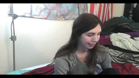 Snapshot of totalfuckingadorable chatting on 02.26.25 Luna online show from 02.26.25