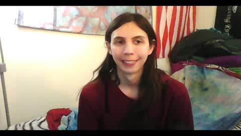 Snapshot of totalfuckingadorable chatting on 02.27.25 Luna online show from 02.27.25