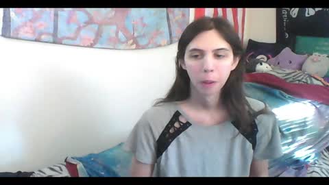 Snapshot of totalfuckingadorable chatting on 09.18.25 Luna online show from 09.18.25