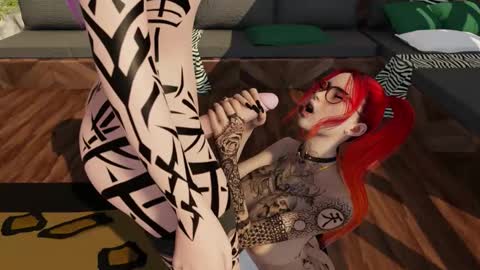 Snapshot of trixxie_3dx chatting on 02.14.26 trixxie_3dx online show from 02.14.26