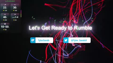 Tyler Sands online show from 11.04.25