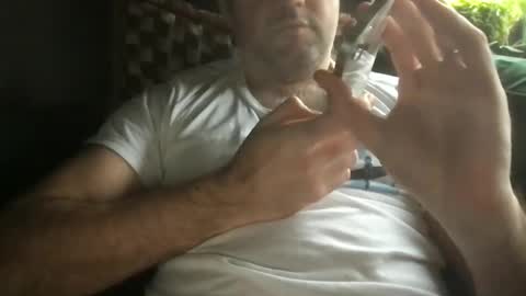 Snapshot of urhungdaddy8 chatting on 10.24.25 Hung Daddy online show from 10.24.25