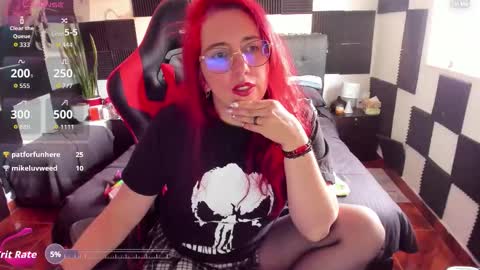 Snapshot of ursula_fire chatting on 11.28.25 Ursula Gomez online show from 11.28.25