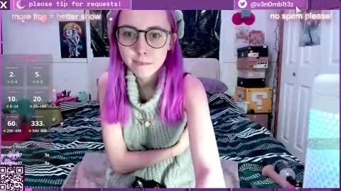 Snapshot of v3n0mb1t3z chatting on 02.28.25 kermit online show from 02.28.25