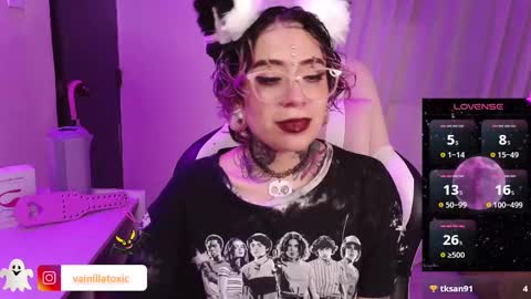 Vainilla Independent model online show from 02.11.25