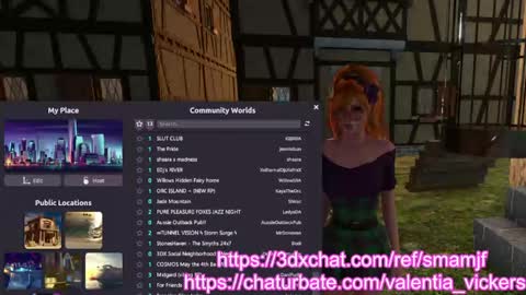 Snapshot of valentia_vickers chatting on 05.04.26 Valentia online show from 05.04.26