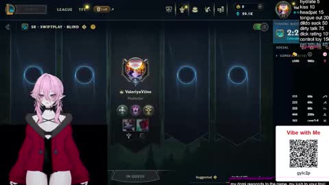 Valeriya Valentine online show from 11.17.25