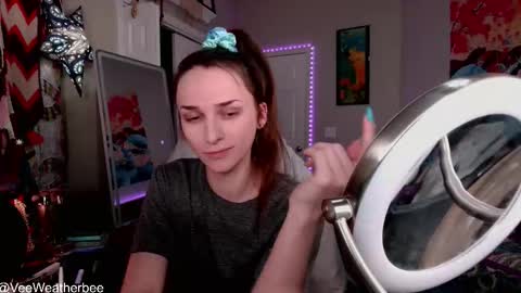 Snapshot of veeweatherbee chatting on 02.17.26 Violet Weatherbee online show from 02.17.26