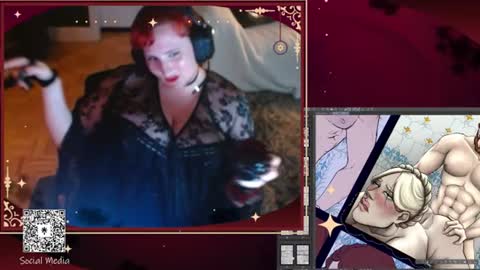 Snapshot of velvetenveil chatting on 07.20.26 Velveteen Veil online show from 07.20.26
