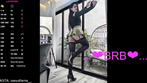 Snapshot of venus_flame chatting on 06.30.26 VENUS online show from 06.30.26