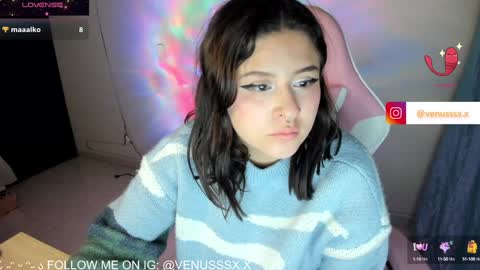 Snapshot of venussx_x chatting on 01.14.25 Venus MY BDAY 29 SEPT online show from 01.14.25