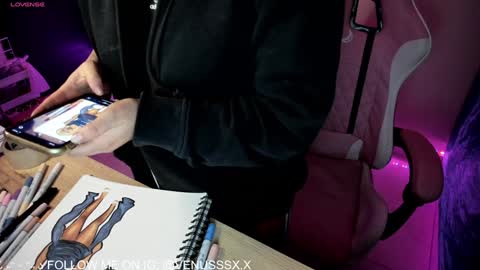 Snapshot of venussx_x chatting on 01.23.25 Venus MY BDAY 29 SEPT online show from 01.23.25