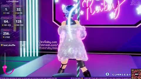 Vex Ruby online show from 11.16.25