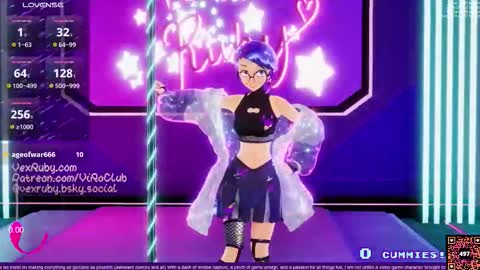 Vex Ruby online show from 02.08.26