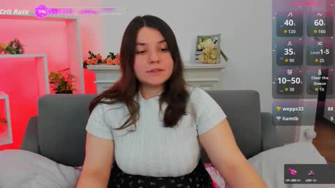 Snapshot of viola__shy chatting on 09.27.25 Viola online show from 09.27.25