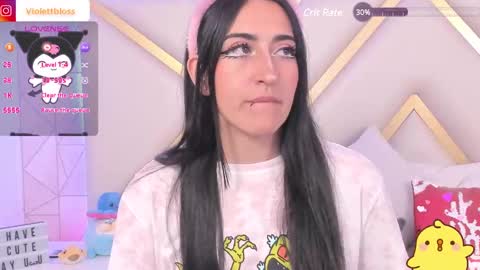 Snapshot of violettbloss chatting on 12.10.24 Violeta  online show from 12.10.24