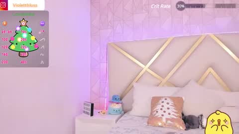 Snapshot of violettbloss chatting on 12.20.24 Violeta  online show from 12.20.24