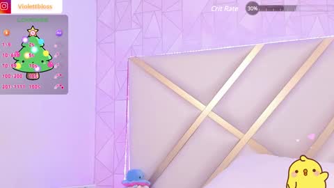 Snapshot of violettbloss chatting on 12.21.24 Violeta  online show from 12.21.24