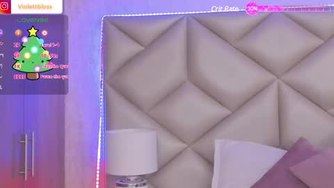 Snapshot of violettbloss chatting on 12.21.24 Violeta  online show from 12.21.24