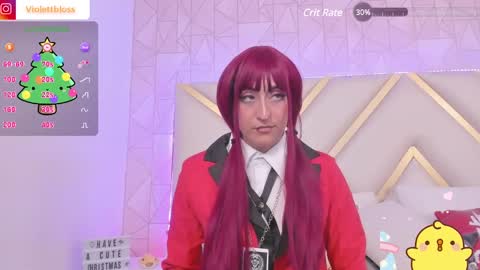 Snapshot of violettbloss chatting on 12.24.24 Violeta  online show from 12.24.24