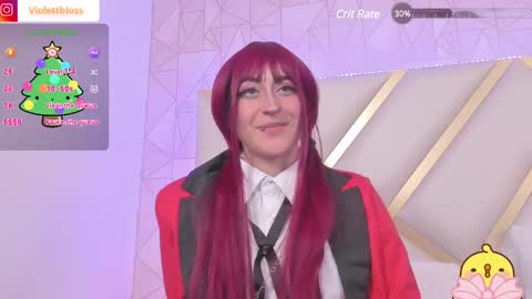 Snapshot of violettbloss chatting on 12.24.24 Violeta  online show from 12.24.24