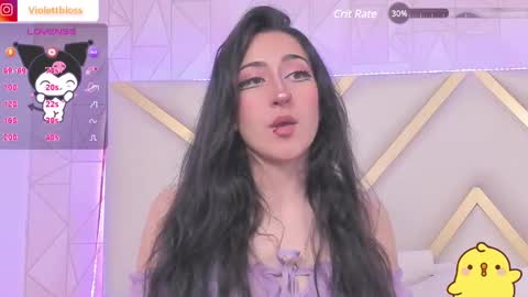 Snapshot of violettbloss chatting on 12.27.24 Violeta  online show from 12.27.24