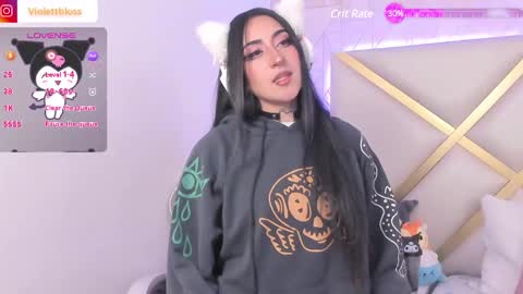 Snapshot of violettbloss chatting on 01.20.25 Violeta  online show from 01.20.25