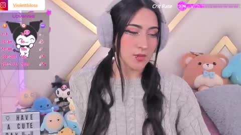 Snapshot of violettbloss chatting on 01.27.25 Violeta  online show from 01.27.25