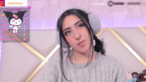 Snapshot of violettbloss chatting on 01.28.25 Violeta  online show from 01.28.25