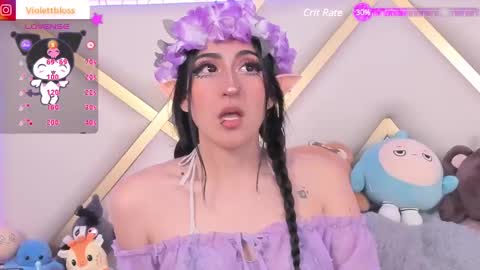 Snapshot of violettbloss chatting on 01.30.25 Violeta  online show from 01.30.25