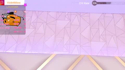 Snapshot of violettbloss chatting on 02.21.25 Violeta  online show from 02.21.25