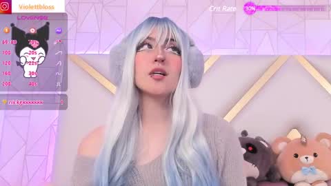 Snapshot of violettbloss chatting on 02.21.25 Violeta  online show from 02.21.25