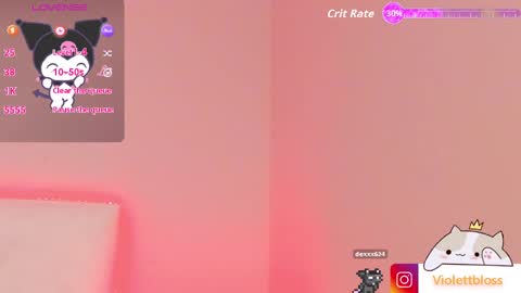 Snapshot of violettbloss chatting on 09.11.25 Violeta  online show from 09.11.25
