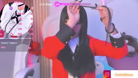 Snapshot of violettbloss chatting on 09.13.25 Violeta  online show from 09.13.25