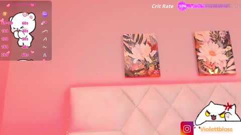 Snapshot of violettbloss chatting on 09.24.25 Violeta  online show from 09.24.25