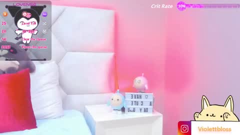 Snapshot of violettbloss chatting on 09.26.25 Violeta  online show from 09.26.25