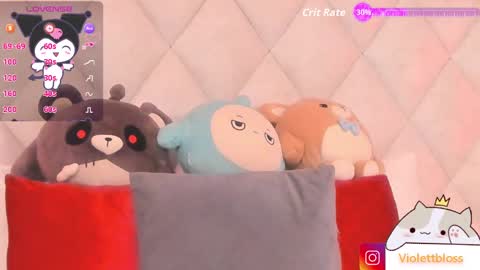Snapshot of violettbloss chatting on 10.02.25 Violeta  online show from 10.02.25