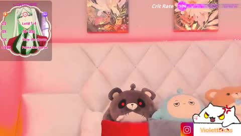 Snapshot of violettbloss chatting on 10.03.25 Violeta  online show from 10.03.25