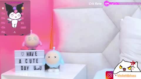 Snapshot of violettbloss chatting on 10.08.25 Violeta  online show from 10.08.25