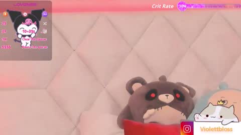Snapshot of violettbloss chatting on 10.17.25 Violeta  online show from 10.17.25