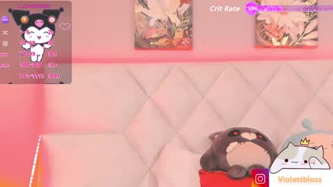 Snapshot of violettbloss chatting on 10.21.25 Violeta  online show from 10.21.25