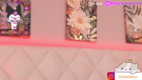 Snapshot of violettbloss chatting on 10.23.25 Violeta  online show from 10.23.25