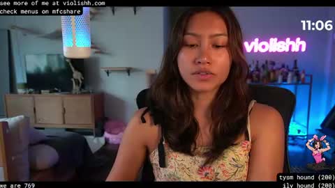 Snapshot of violishh chatting on 06.20.26 follow me on twitter violishh and ig violishh online show from 06.20.26