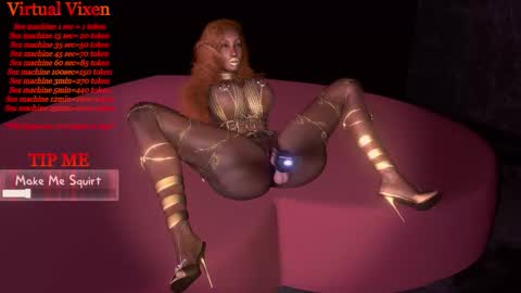 Virtual Vixen Live Show online show from 12.21.25