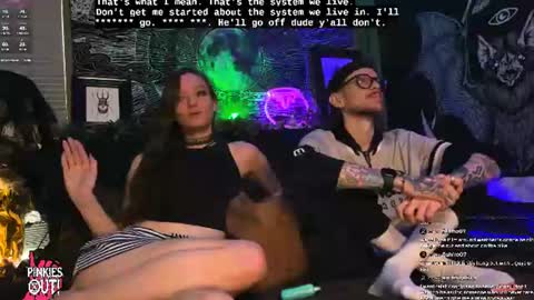Snapshot of webz_and_kordz chatting on 07.23.26 WebzKordz online show from 07.23.26