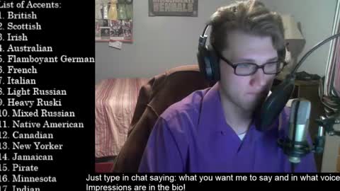 Snapshot of whatevervoiceuwant chatting on 01.30.25 whatevervoiceuwant online show from 01.30.25