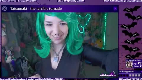 Snapshot of wildwylie chatting on 10.30.25 Wylie Wanderlust online show from 10.30.25