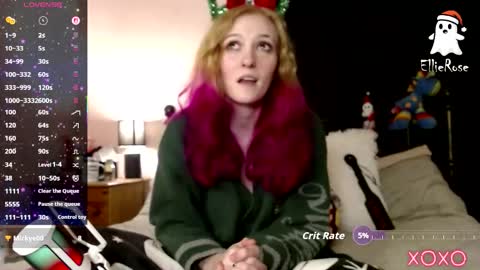 EllieeRose online show from 12.14.25