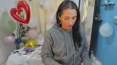 Snapshot of ximena_sm chatting on 02.14.25 Ximena online show from 02.14.25