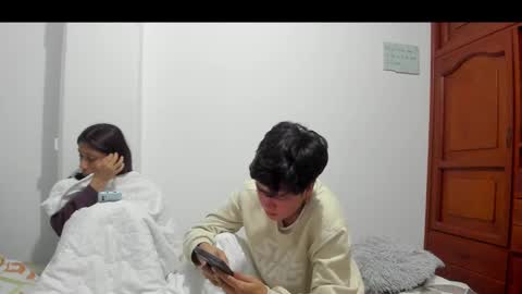 Snapshot of xlatin_girlssx chatting on 12.22.24 We are Lana. the one with short hair and vanessa girl with long hair online show from 12.22.24